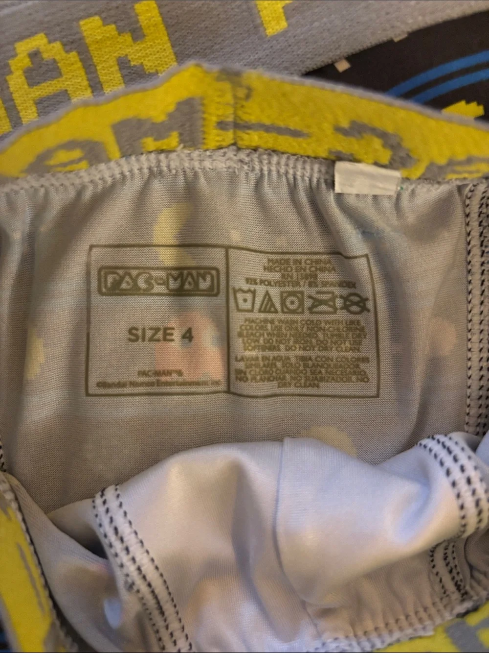 Boys PAC-Man boxer briefs - size 4